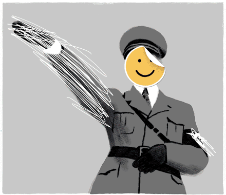 Illustrations for the Op-ed weekly column written by journalist Jordi Évole, published in La Vanguardia newspaper. … Ilustraciones para la columna semanal, escrita por el periodista Jordi Évole, publicadas en la Sección Opinión de La Vanguardia.